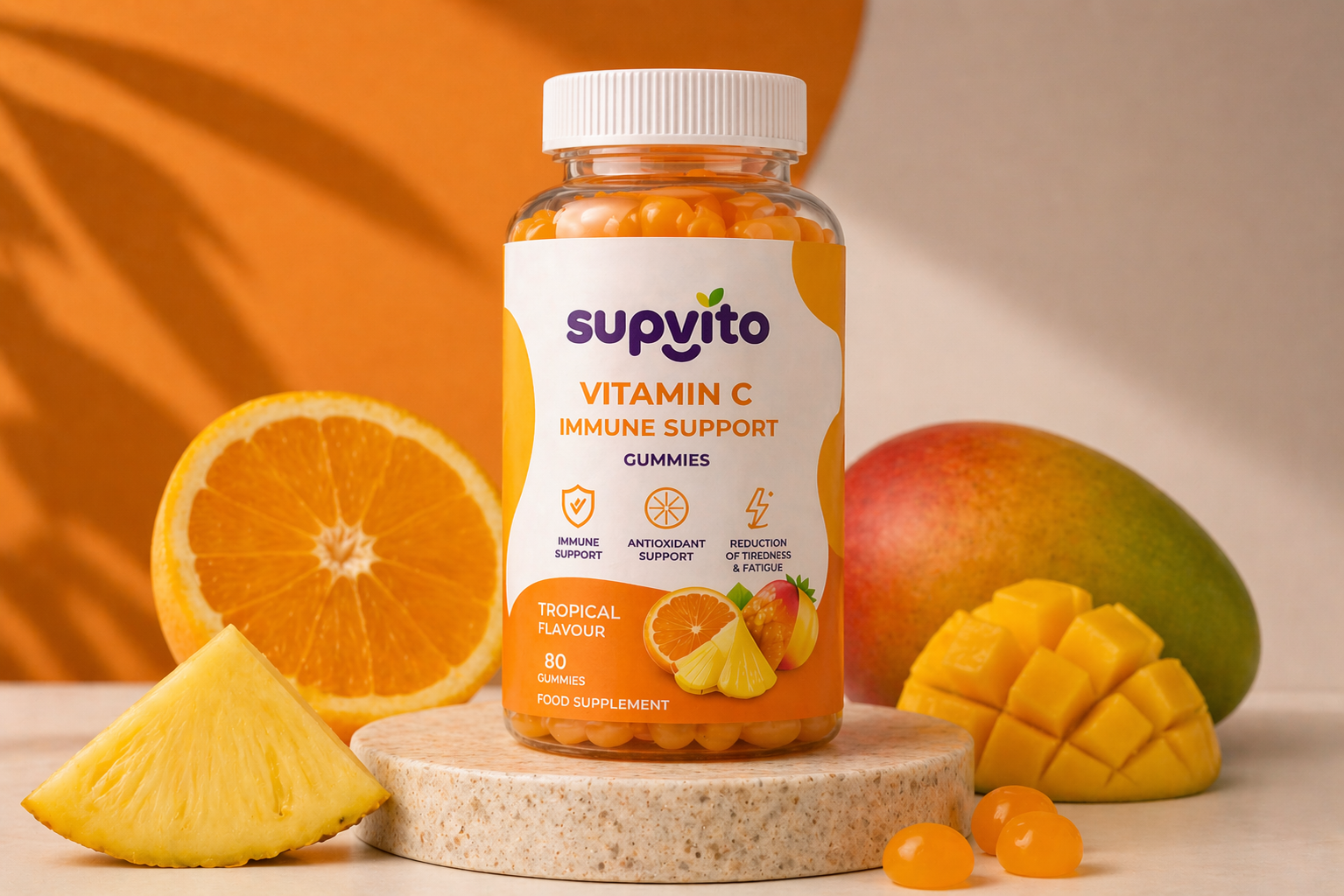 Tropical Vitamin C Immunity Gummies