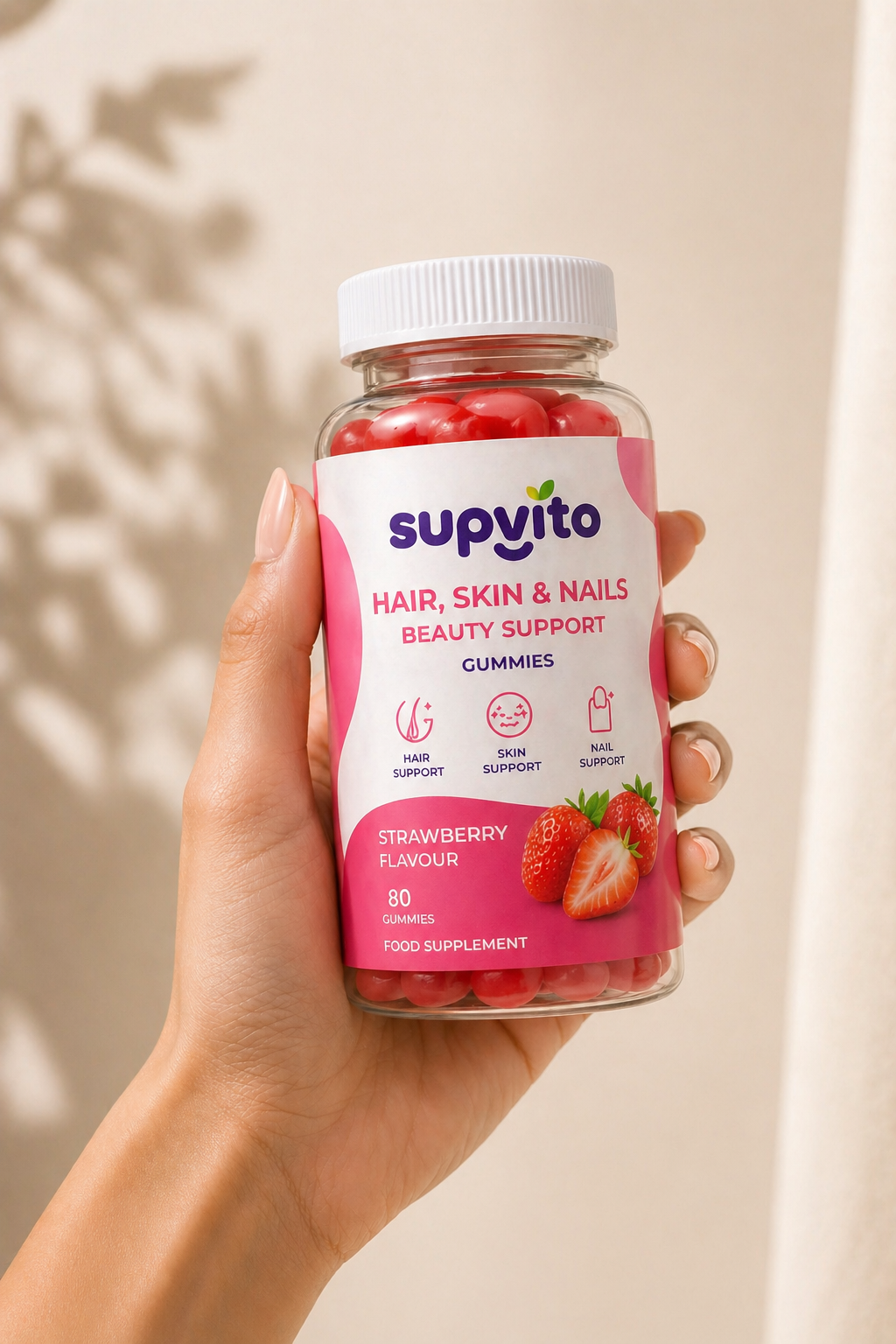 Strawberry Beauty Support Gummies