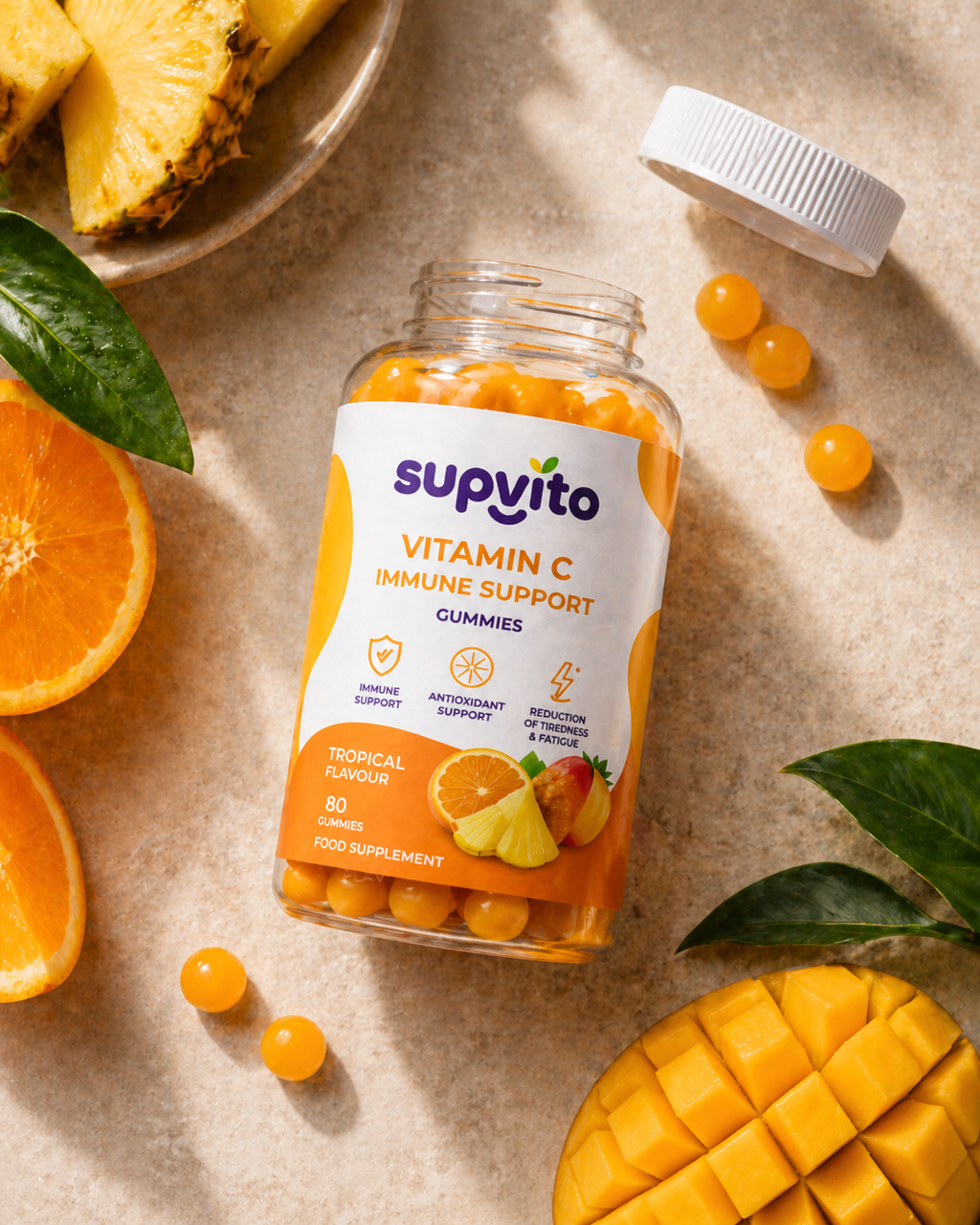 Tropical Vitamin C Immunity Gummies