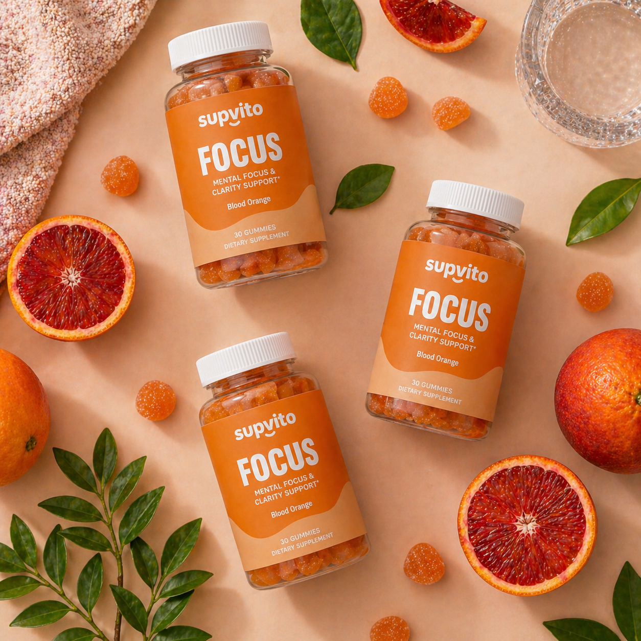 Blood Orange Mental Focus & Cognitive Clarity