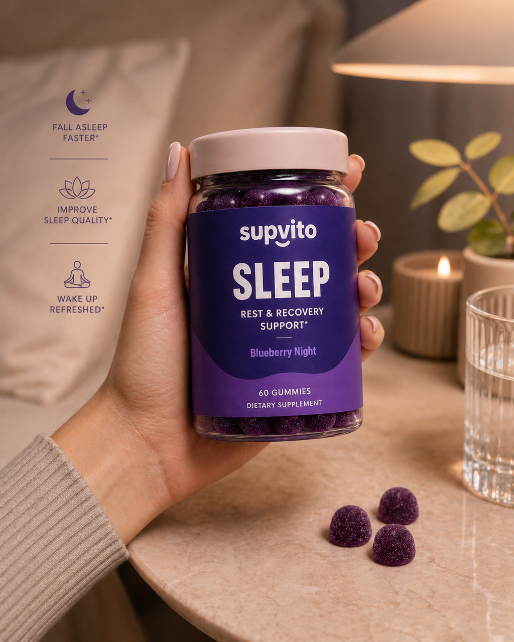 Blueberry Night Rest, Recovery & Deep Sleep