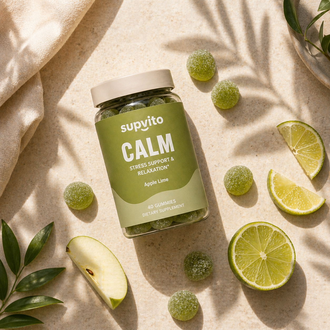 Apple Lime Zen & Stress Support & Relaxation