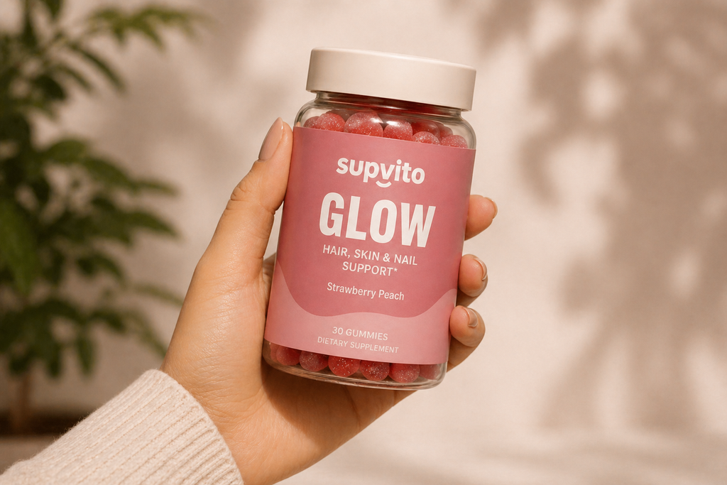 Strawberry Peach Glow & Rejuvenation For Hair, Skin & Nails