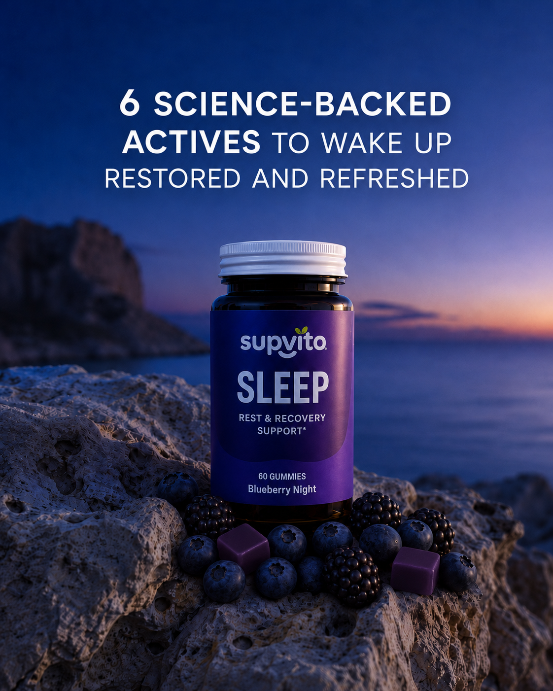 Blueberry Night Rest, Recovery & Deep Sleep